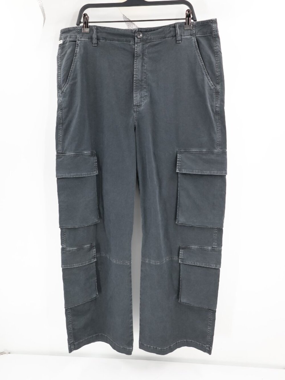 Citizens of Humanity Pants Womens 34 Delena Cargo Utility Wide Leg Trousers Gray